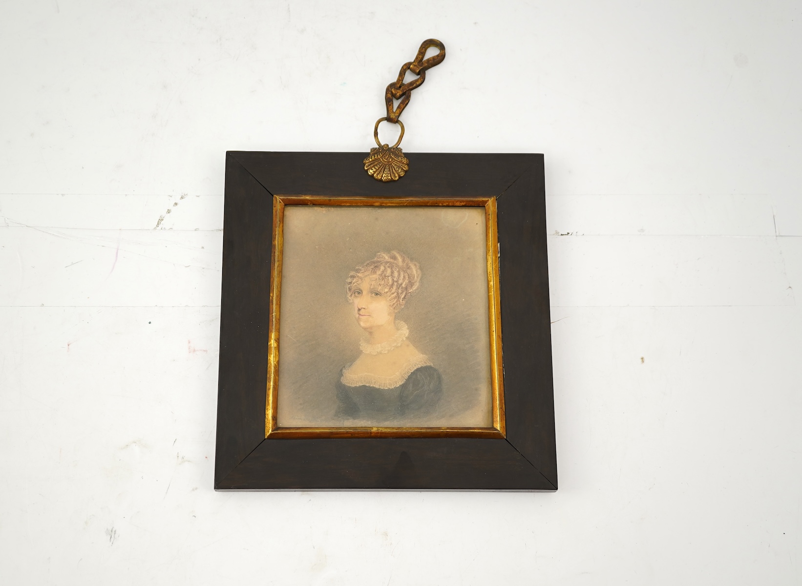 Adam Buck (1759-1833), Portrait miniature of Louisa Parke (née Hare)